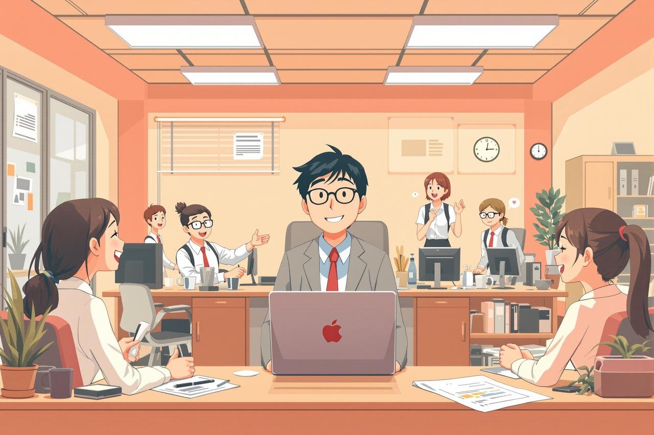 腐剧漫画 - 职场生存指南（搞笑版）